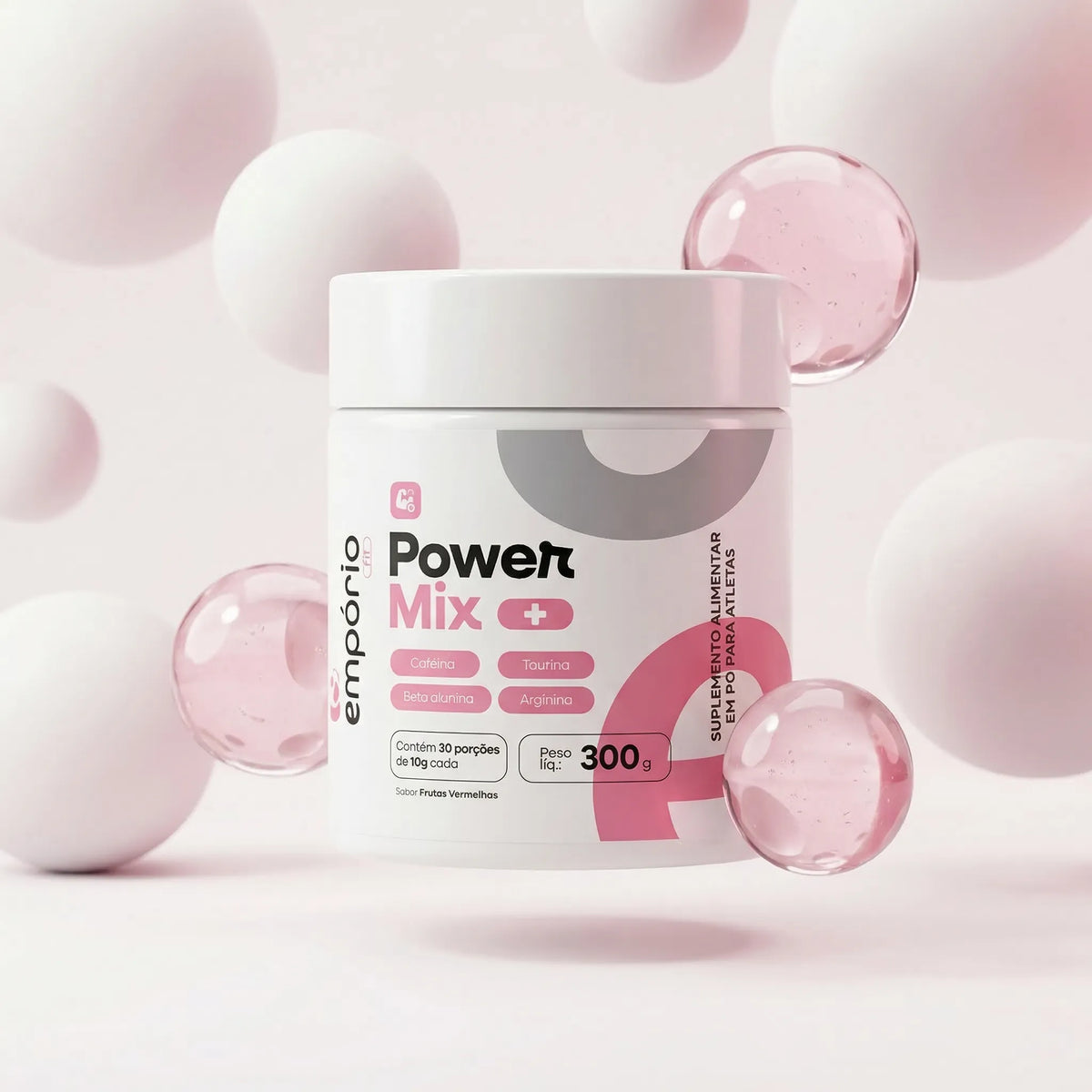 Power Mix + Frutas Vermelhas - 300g