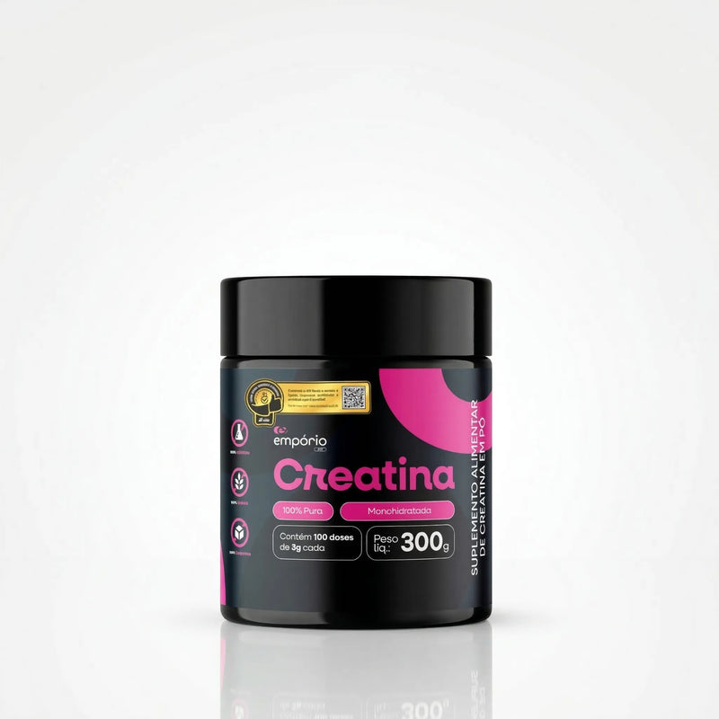 Creatina Monohidratada Pote 300g